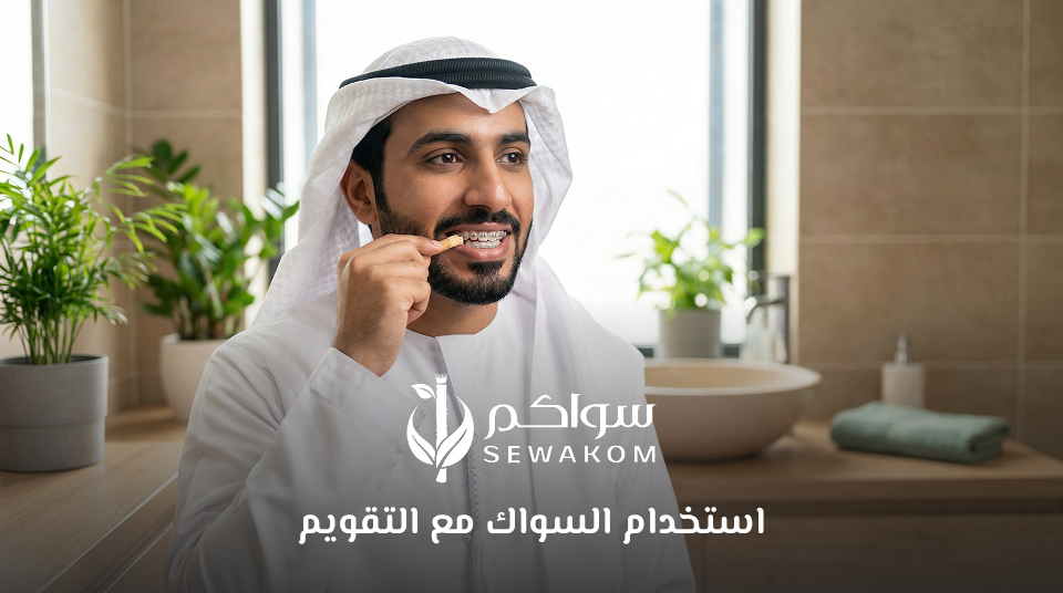 استخدام السواك مع التقويم